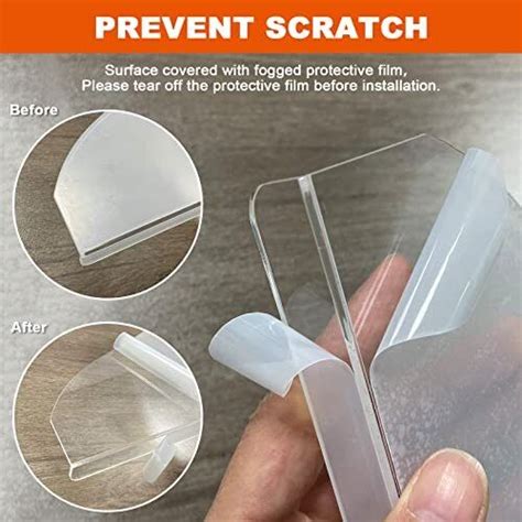 2Pcs Upgrade Integral Molding Bathtub Shower Splash Guard, .